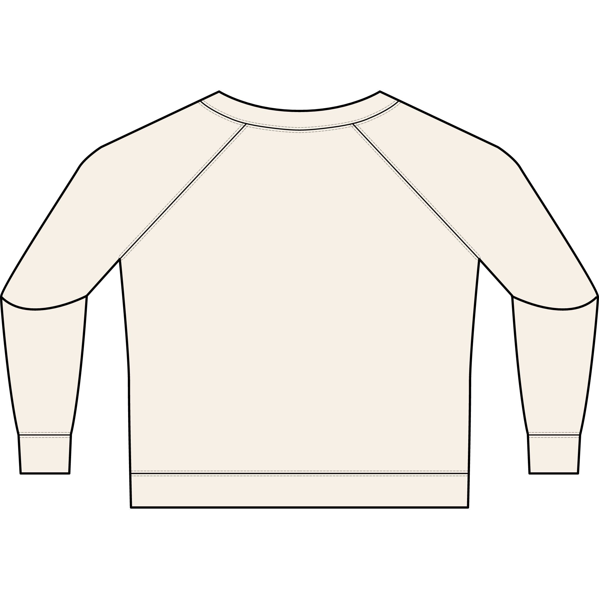 Different, Not Broken Women's Crewneck Sweatshirt — Lightweight French Terry