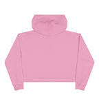 Crop Hoodie — 'Not Him Not Her Just Me' Minimalist Feminist Cropped Hoodie