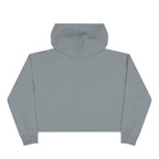 Crop Hoodie — 'Not Him Not Her Just Me' Minimalist Feminist Cropped Hoodie