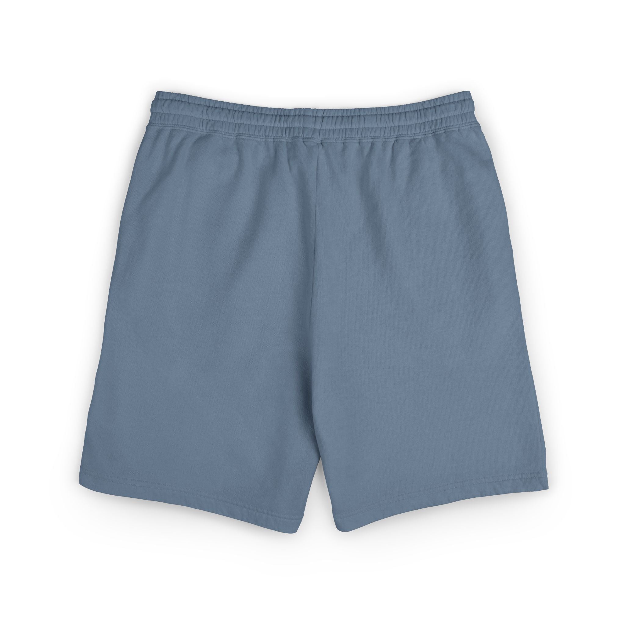 Fleece Sweat Shorts — Lightweight Garment-Dyed Lounge Shorts with 'Different Not Broken' Side Print