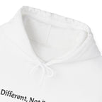 Different, Not Broken Hoodie — Mental Health Awareness Pullover