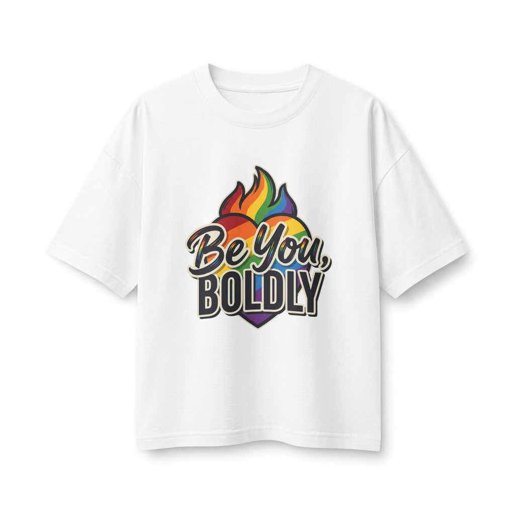 Be You, Boldly Rainbow Graphic Tee — Women’s Pride T-Shirt