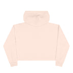 Crop Hoodie — 'Not Him Not Her Just Me' Minimalist Feminist Cropped Hoodie
