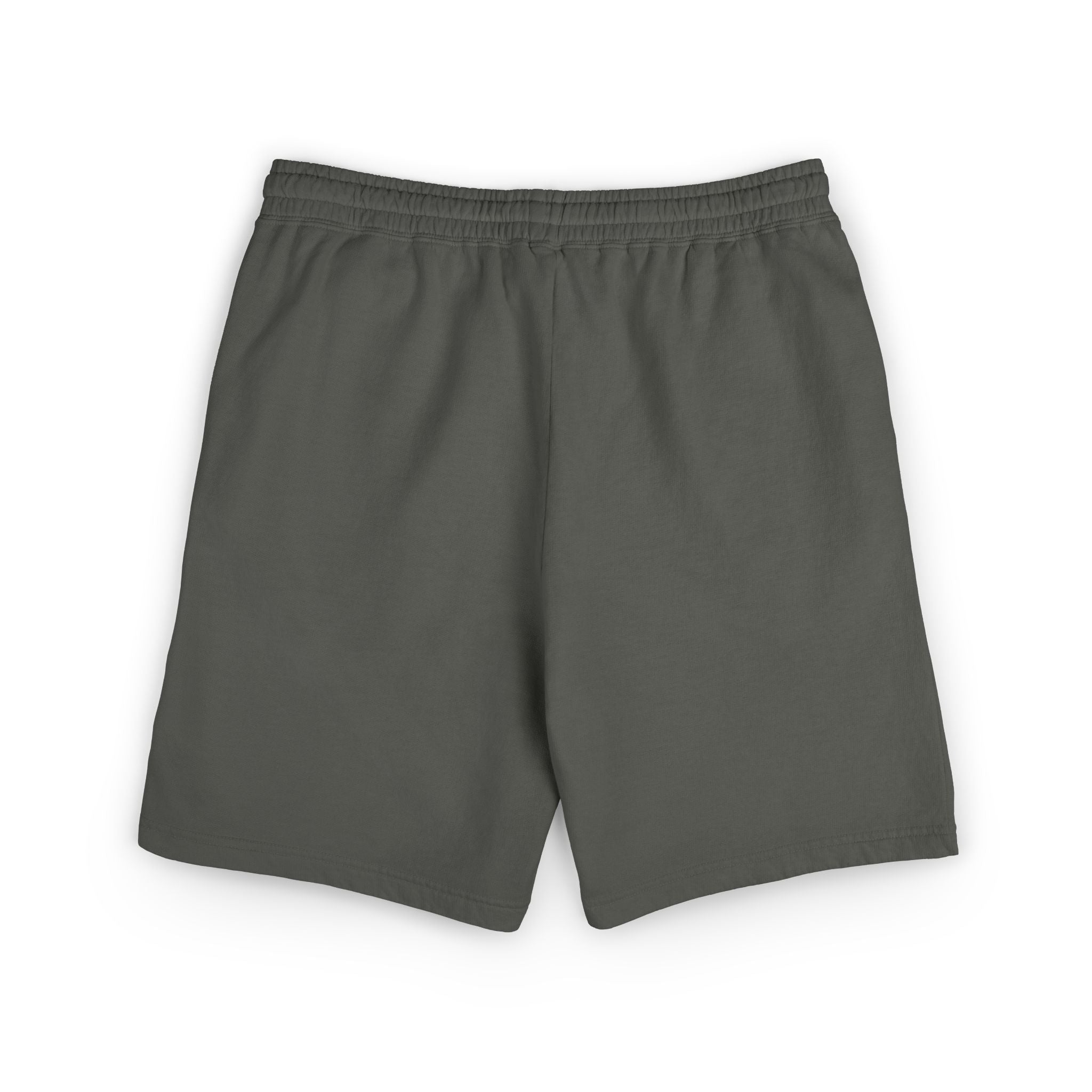 Fleece Sweat Shorts — Lightweight Garment-Dyed Lounge Shorts with 'Different Not Broken' Side Print