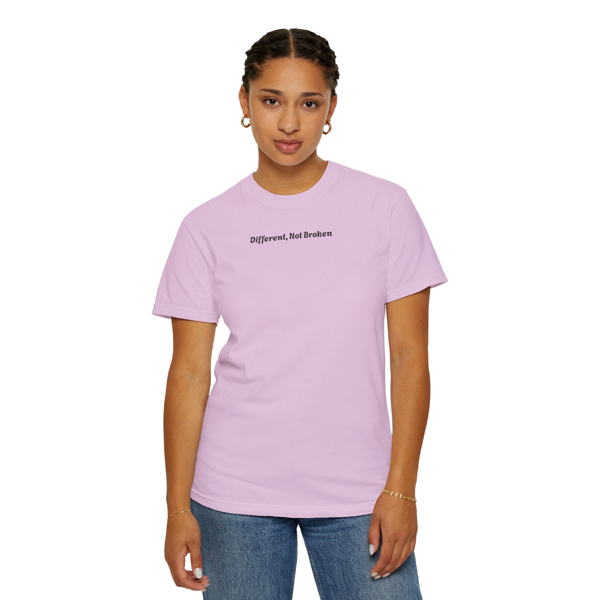 Different, Not Broken l Purple T‑Shirt