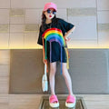 Rainbow Braid Hip-Hop Tee (Kids)