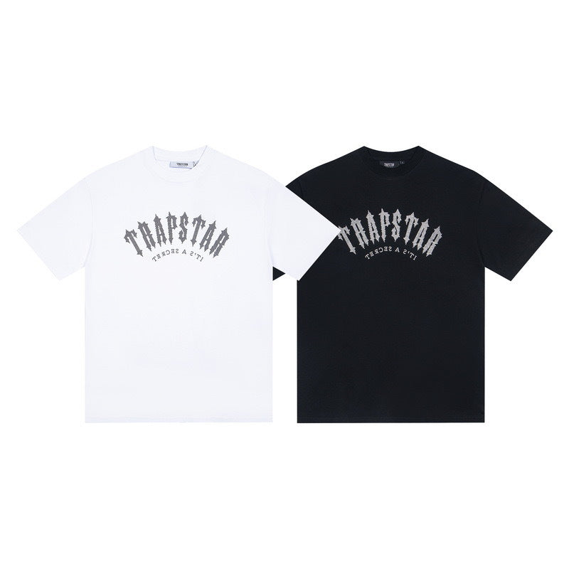 Rainbow Letter Embroidery Unisex Tee