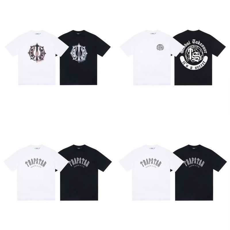 Rainbow Letter Embroidery Unisex Tee