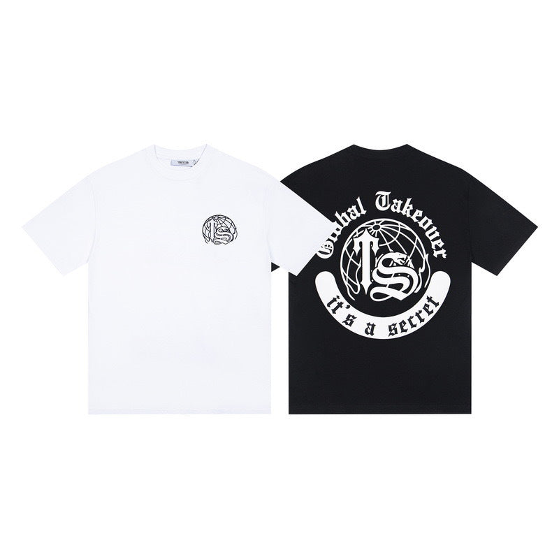 Rainbow Letter Embroidery Unisex Tee