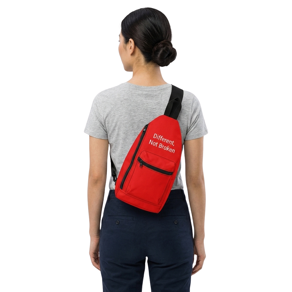 DNB Sling Bag l Red